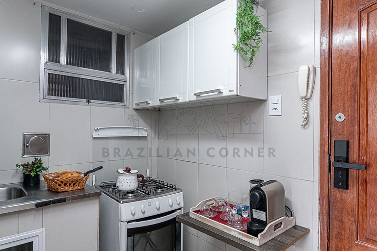 Incredible view of Cristo Redentor in Copacabana