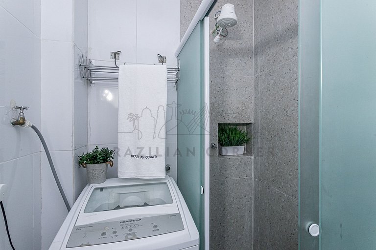 Incredible view of Cristo Redentor in Copacabana