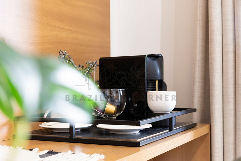 Near Ibirapuera Park w/ AC and Gym