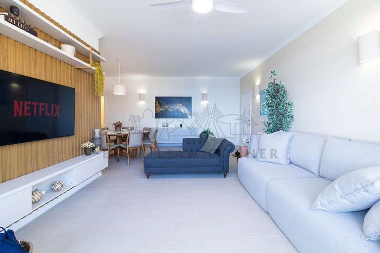 Beira-Mar com 5 Quartos e vista incrível