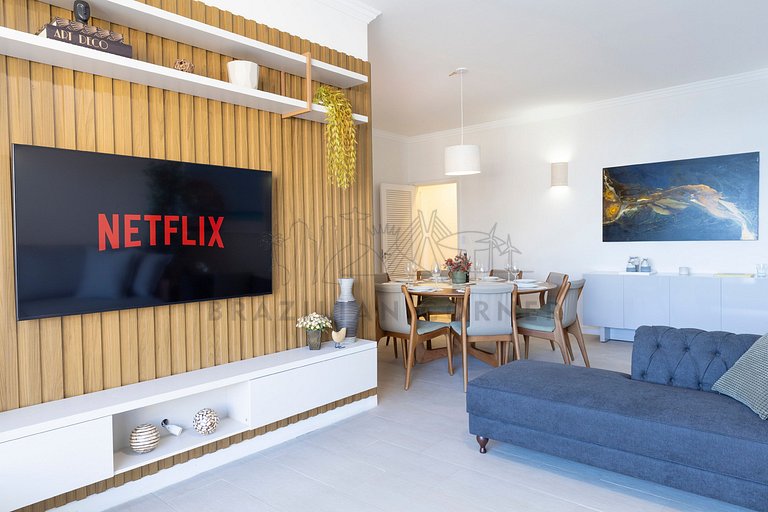 Beira-Mar com 5 Quartos e vista incrível