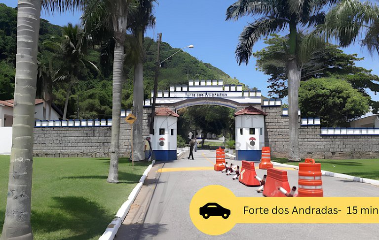 Beira-Mar com 5 Quartos e vista incrível