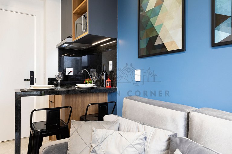 Modern w/ AC, Pool, and Near Ibirapuera Park