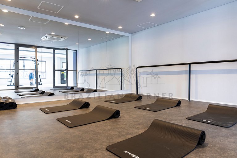 Moderno c/ AC, piscina e próx ao parque Ibirapuera