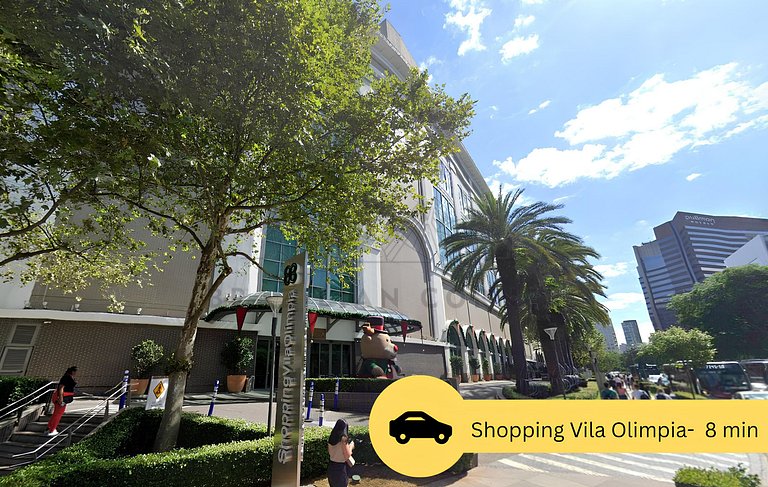 Modern w/ AC, Pool, and Near Ibirapuera Park