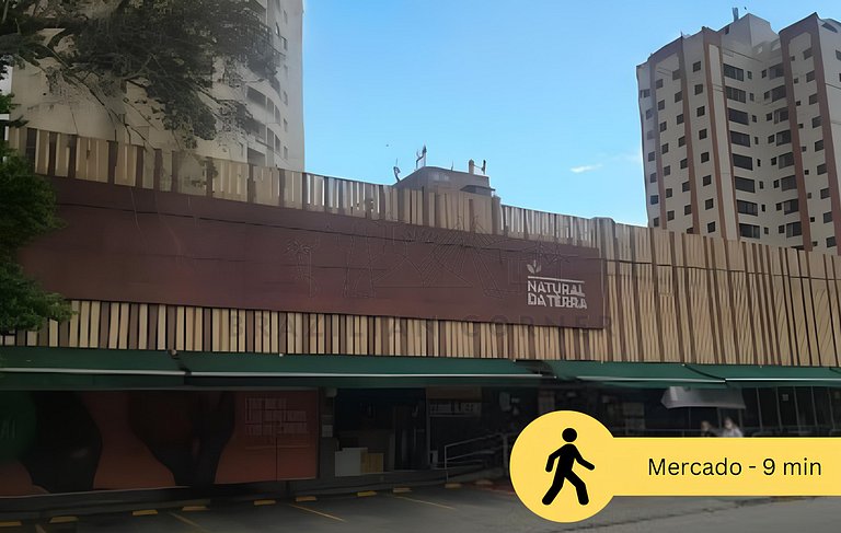 Moderno c/ AC, piscina e próx ao parque Ibirapuera