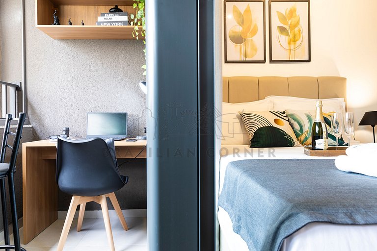 AC and Gym near Ibirapuera Park