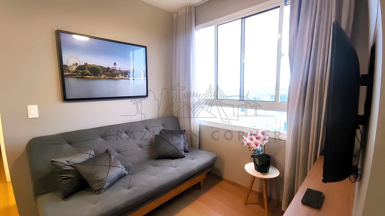 Near Arena MRV with parking and 2 bedrooms