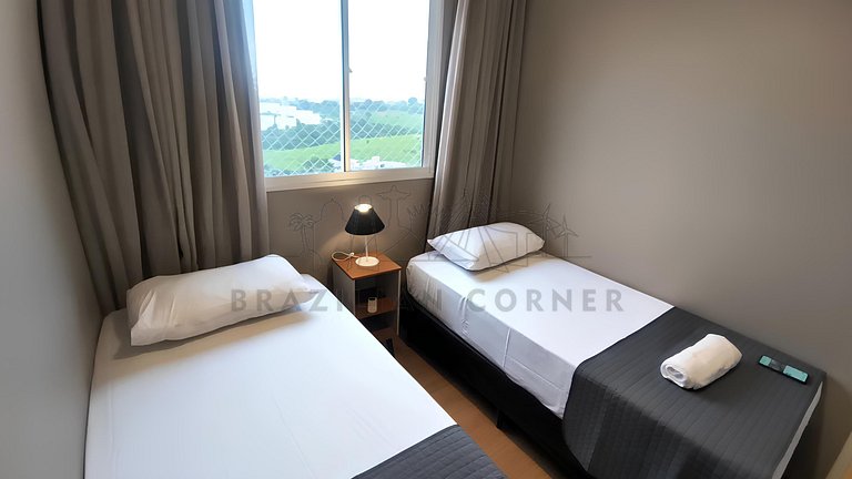 Near Arena MRV with parking and 2 bedrooms