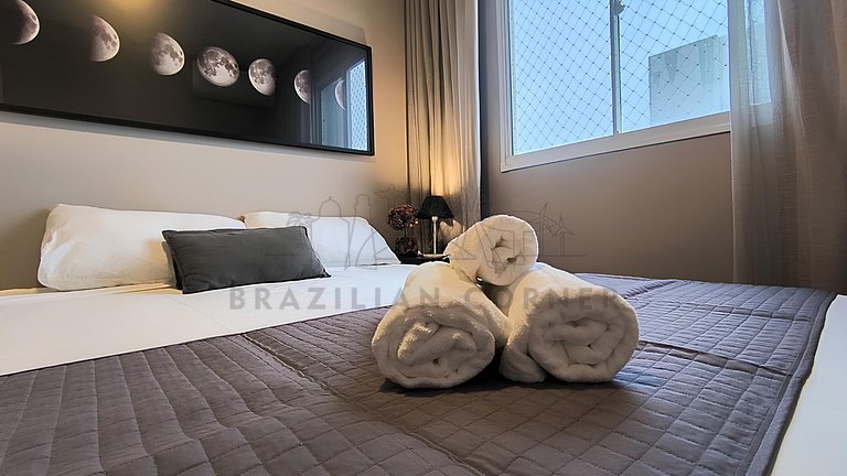 Near Arena MRV with parking and 2 bedrooms