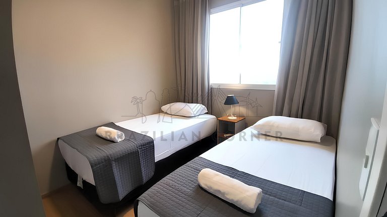 Near Arena MRV with parking and 2 bedrooms