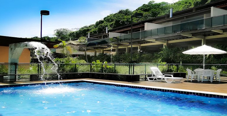 4 Quartos com piscina e AC na Praia do Una