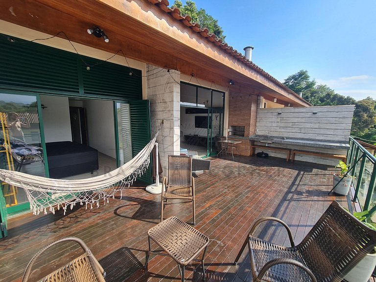 4 Bedrooms with Pool and AC at Praia do Una