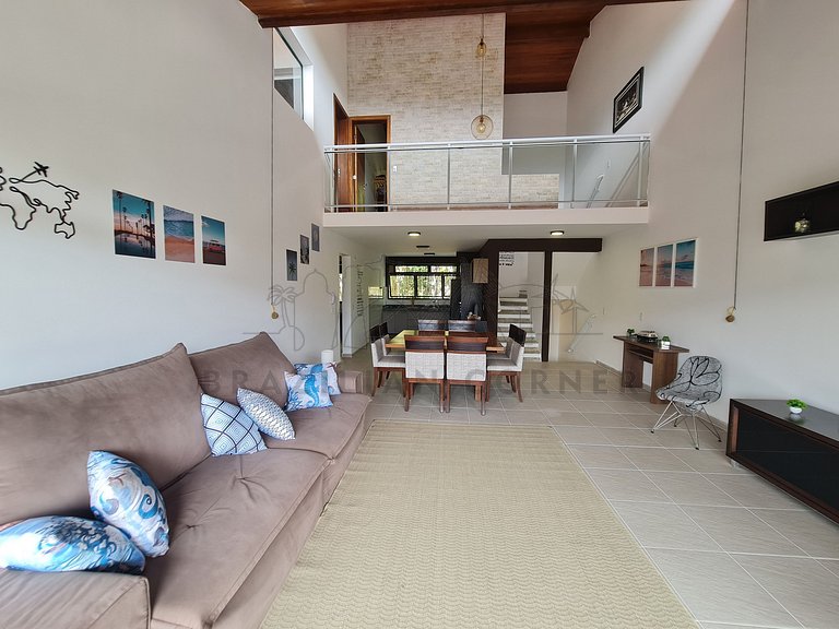 4 Bedrooms with Pool and AC at Praia do Una