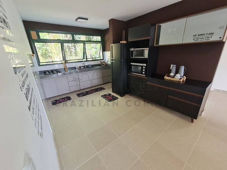 4 Bedrooms with Pool and AC at Praia do Una