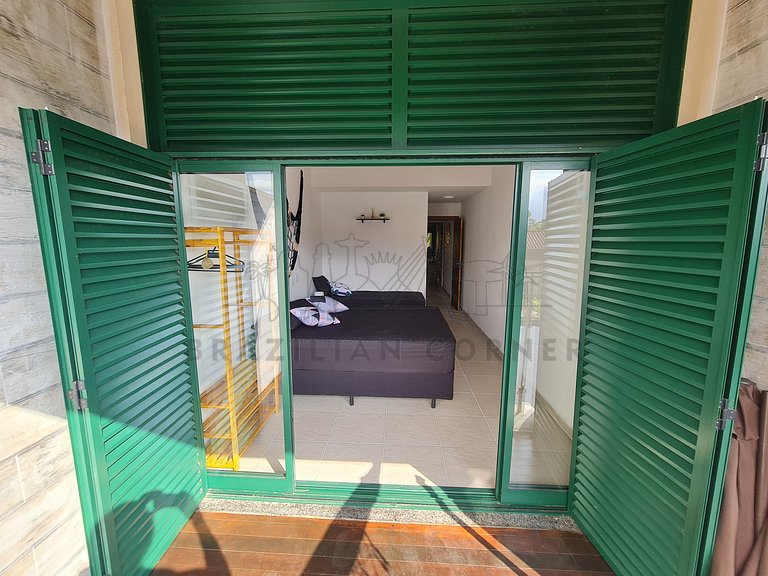 4 Bedrooms with Pool and AC at Praia do Una