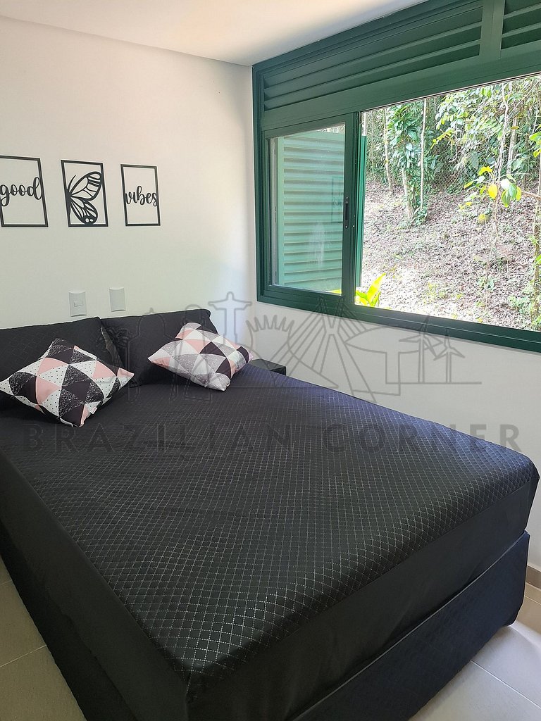 4 Bedrooms with Pool and AC at Praia do Una