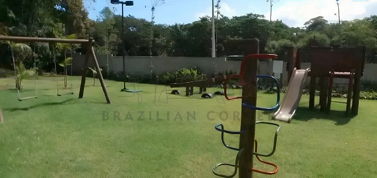 4 Quartos com piscina e AC na Praia do Una