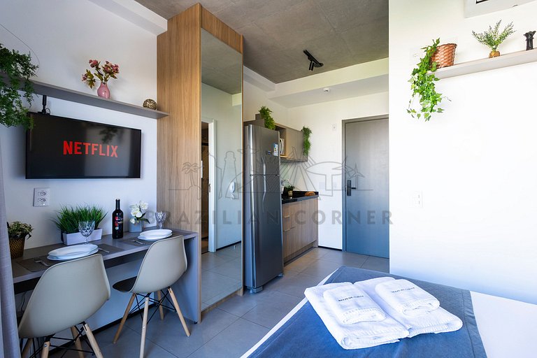 Amazing view with rooftop pool and gym