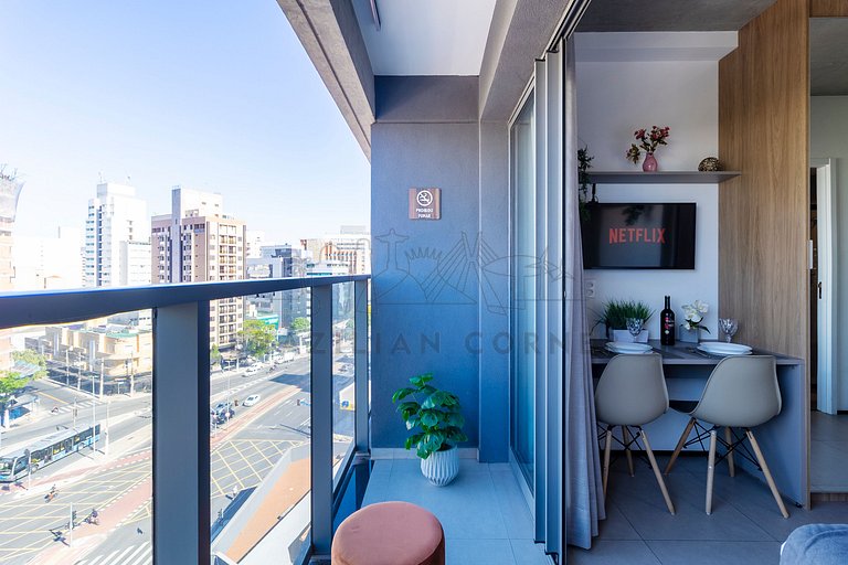 Amazing view with rooftop pool and gym