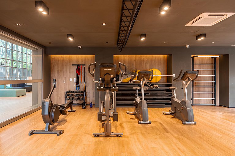 Amazing view with rooftop pool and gym