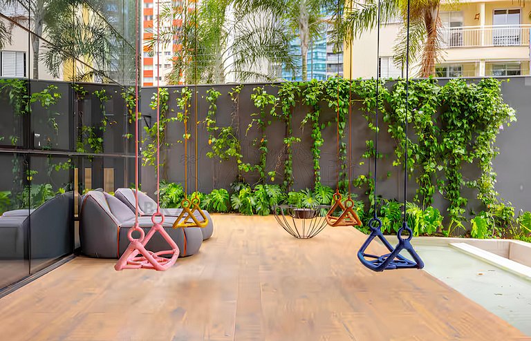 Amazing view with rooftop pool and gym