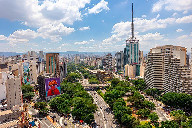 Amazing view with rooftop pool and gym