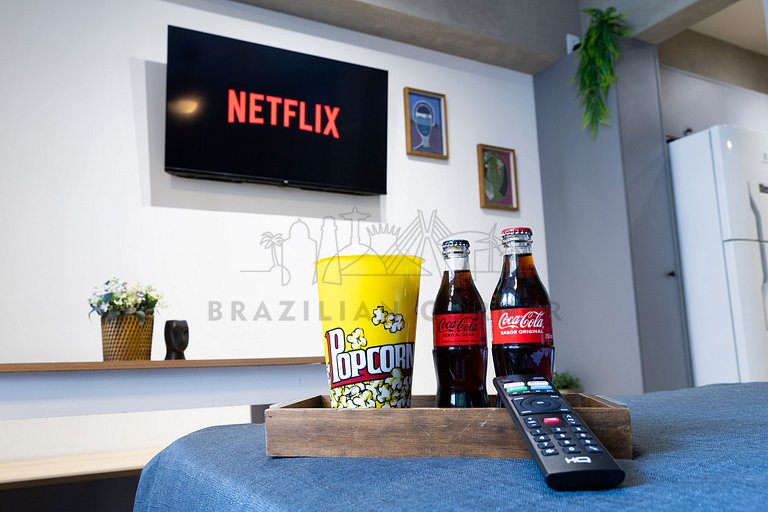 Estúdio moderno e charmoso em Pinheiros