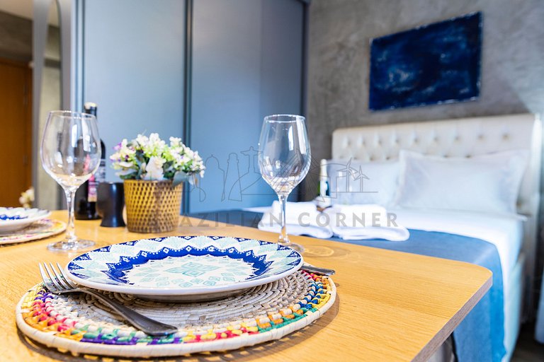 Modern and charming studio in Pinheiros