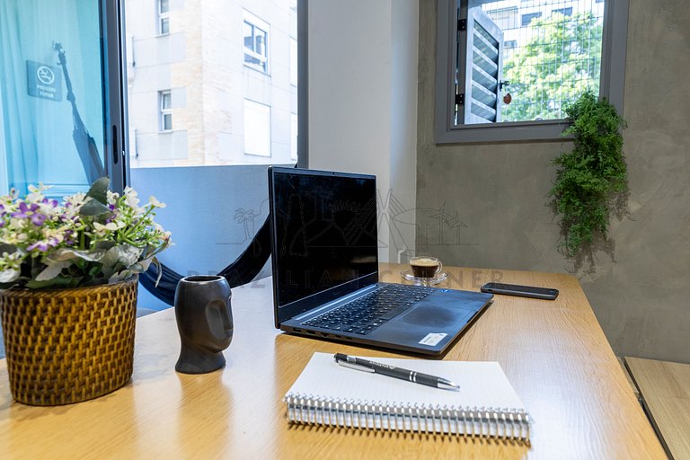 Modern and charming studio in Pinheiros