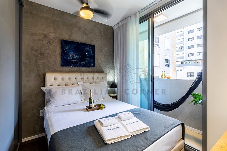 Modern and charming studio in Pinheiros