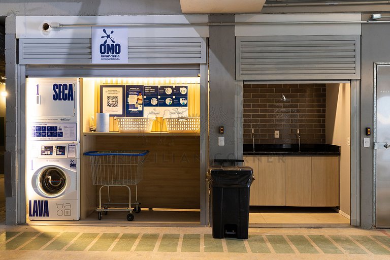 Estúdio moderno e charmoso em Pinheiros