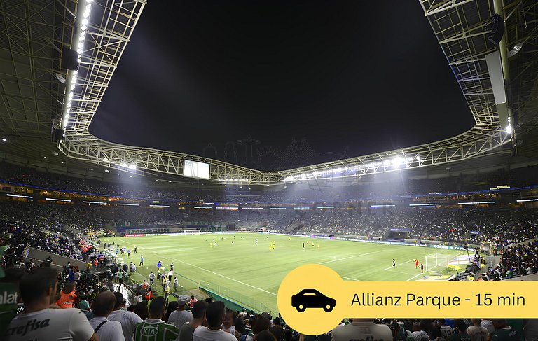 Estúdio moderno e charmoso em Pinheiros