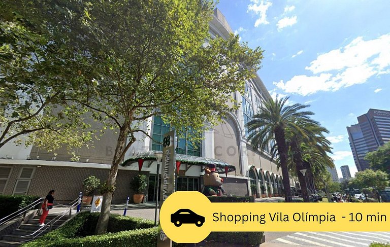 Moderno e tecnológico c/ AC, piscina e academia