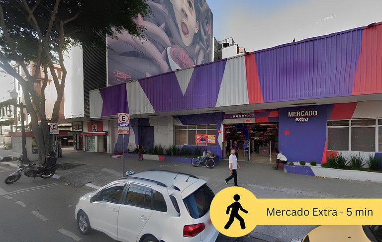 Estúdio charmoso com ótima localização