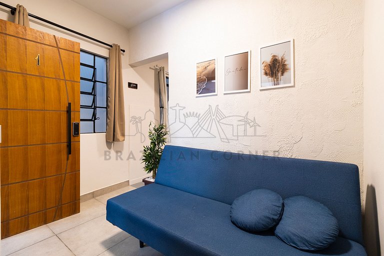 Well located and Cozy with 2 rooms