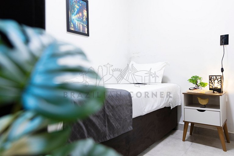 Well located and Cozy with 2 rooms