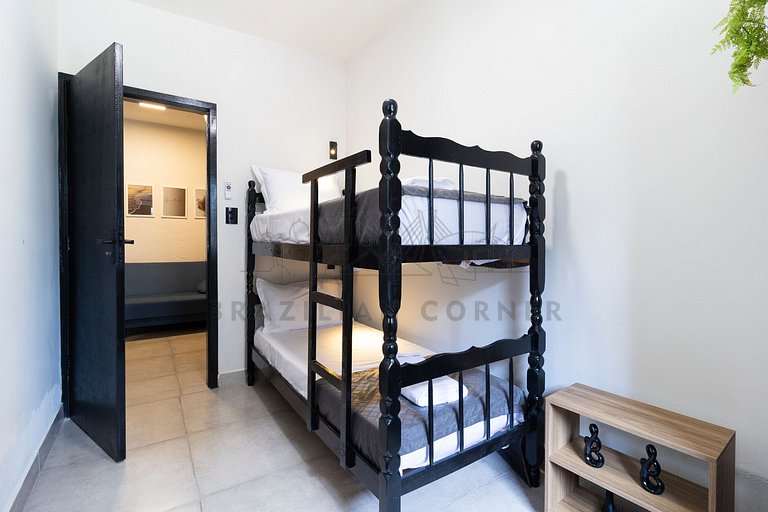 Bem localizado e aconchegante com 2 quartos