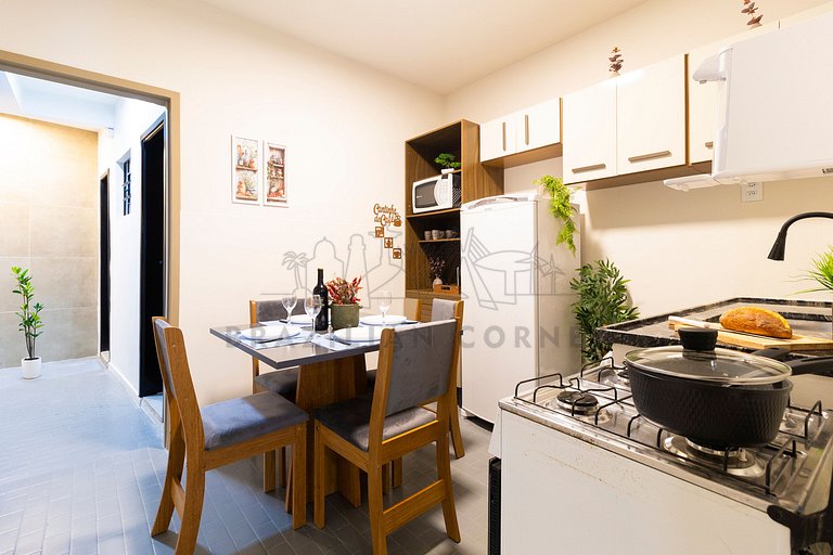 Well located and Cozy with 2 rooms