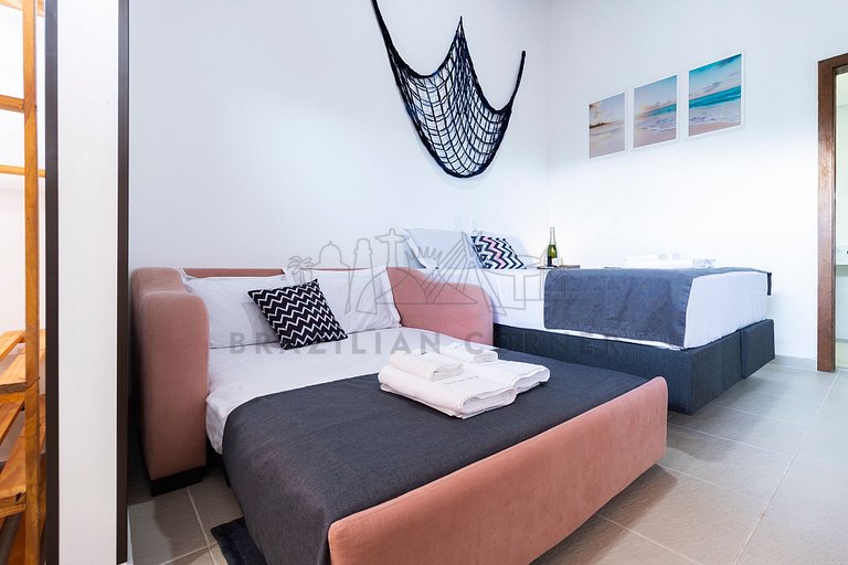 4 Bedrooms with Pool and AC at Praia do Una