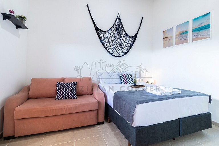 4 Quartos com piscina e AC na Praia do Una