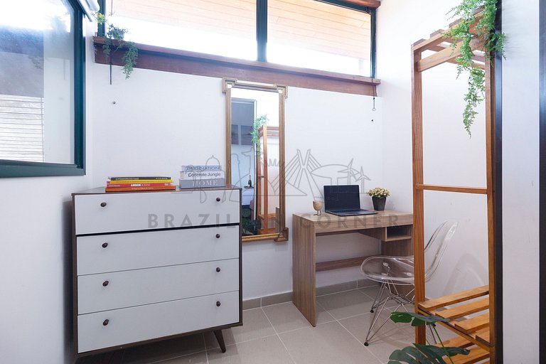 4 Bedrooms with Pool and AC at Praia do Una