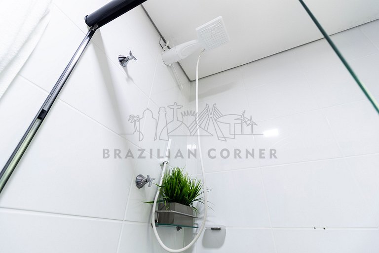 4 Bedrooms with Pool and AC at Praia do Una