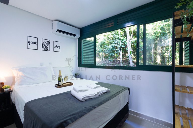 4 Bedrooms with Pool and AC at Praia do Una