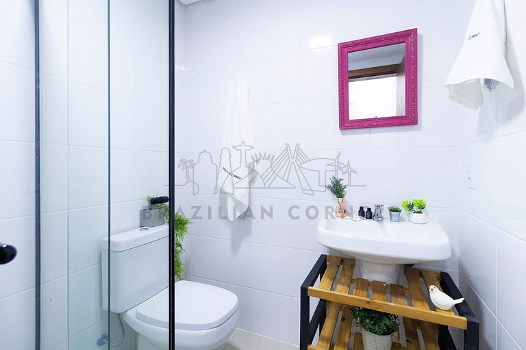 4 Bedrooms with Pool and AC at Praia do Una