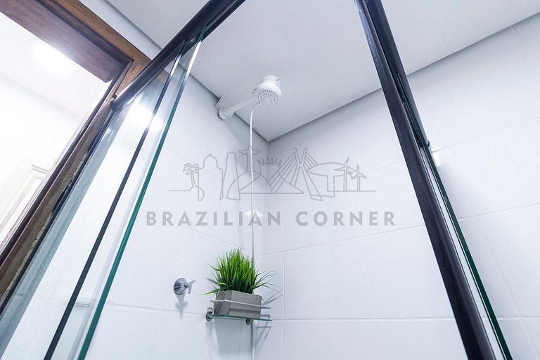 4 Bedrooms with Pool and AC at Praia do Una