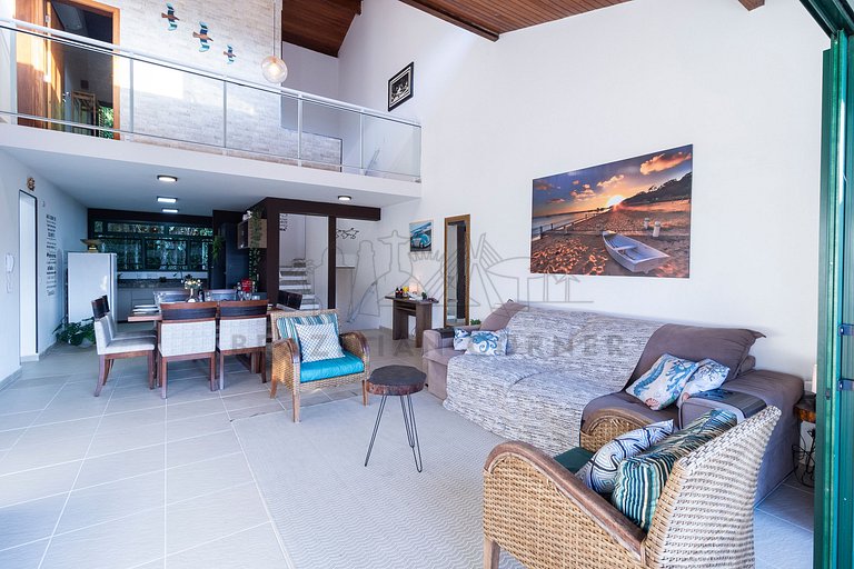 4 Bedrooms with Pool and AC at Praia do Una
