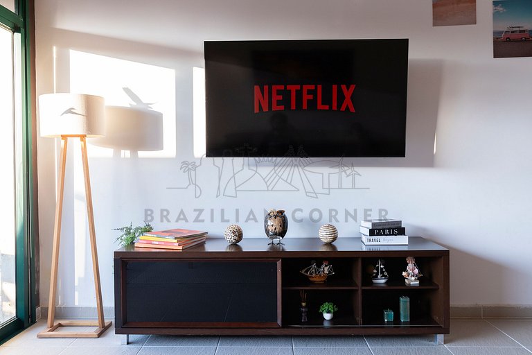 4 Bedrooms with Pool and AC at Praia do Una