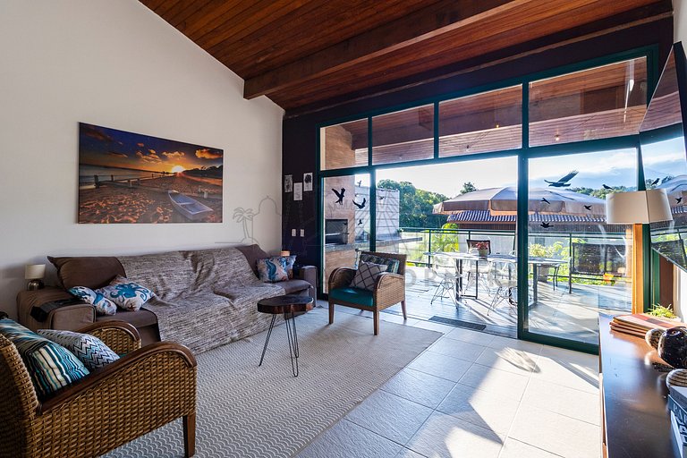 4 Bedrooms with Pool and AC at Praia do Una