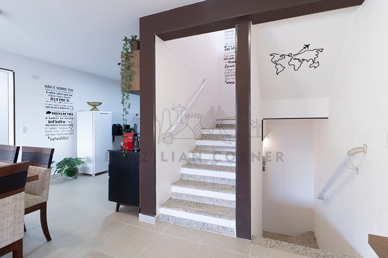 4 Bedrooms with Pool and AC at Praia do Una